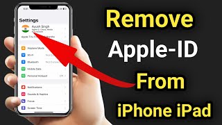 How To Remove Apple ID Without Password | How To Remove Apple ID 2023 | Apple id remove kaise kare