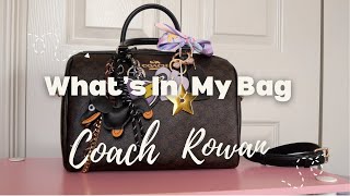 What's In My Bag | Coach Rowan Large