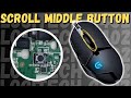 Logitech G402 scroll wheel middle button fix.