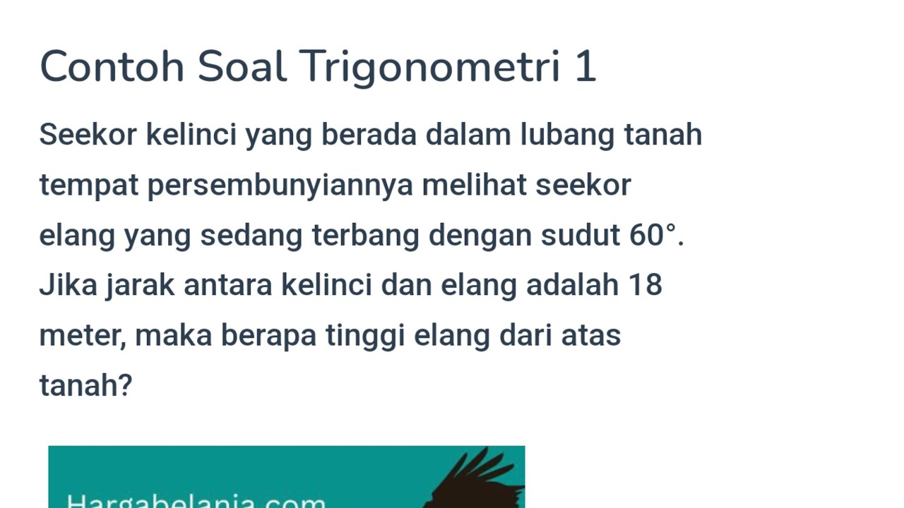 Soal Trigonometri (Aturan Sinus) Kelas 10 - YouTube