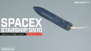 Watch SpaceX launch Starship SN10, at the edge of the exclusion zone!