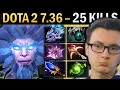 Monkey King Gameplay Miracle with 25 Kills and Refresher - Dota 2 7.36