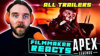 FILMMAKER REACTS: APEX LEGENDS | [ALL LAUNCH TRAILERS!!] | MAKE THIS A MOVIE ALREADY!