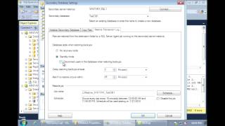 SQL Server 2012 - Log Shipping Configuration (Part 2 of 2)