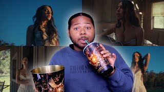 OLIVIA RODRIGO x CAN'T CATCH ME NOW (FROM THE HUNGER GAMES) [OFFICIAL MUSIC VIDEO] | REACTION !