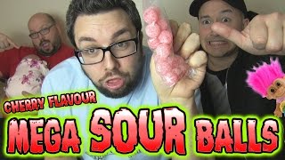 Mega SOUR Cherry Balls Review