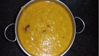 చింత కాయ పప్పు how to prepare green tamarind dal in telugu (english subtitles )