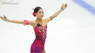 [4K60p] 조하율 Hayul CHO SP | 2024 종합선수권 Korean Nationals (DAY1) | Jr. Women #21 | 만덕고1 | 2024-01-04