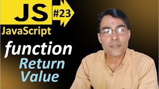 Function with return value in JavaScript | Javascript basic lesson - 23 JavaScript for beginners