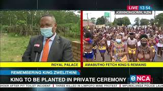 Remembering King Zwelithini | Amabutho to fetch the King's remains