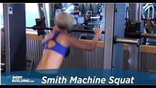 Smith Machine Squat - Leg Exercise - Bodybuilding.com