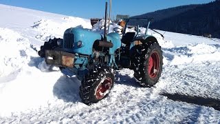 EICHER MAMMUT EA 600 Kaltstart im Winter