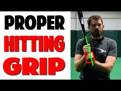 Proper Baseball Hitting Grip | (Pro Speed Baseball) Proper Baseball Hitting Grip | (Pro Speed Baseball)