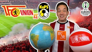 EPIC! WE conquer EUROPE 🇪🇺 Union Berlin vs. KuPS | STADIUM VLOG | | UEFA CONFERENCE LEAGUE | FOOTOUR
