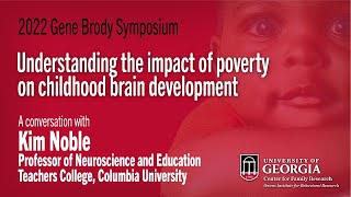 Understanding the impact of poverty on childhood brain development