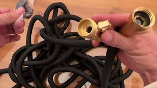 Review Nifty Grower Expandable Garden Hose 100FT - Hoses Expandable 100 FT Heavy Duty Latex Core