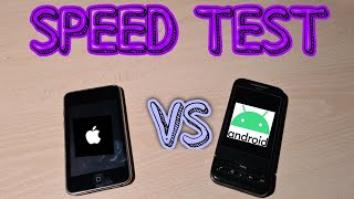 HTC Dream VS Ipod Touch 2g First android ever vs First Iphone ever