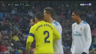 Real Madrid vs Villarreal(0-1) Highlights/ La Liga/ 13 January 2018
