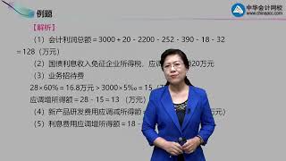 sf0419第19讲　居民企业查账征收税额计算、居民企业核定征收应纳税额的计算