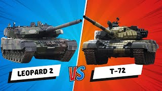 Leopard-2 vs. T-72. When technologies are smarter than Russians