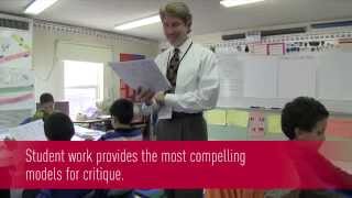 A Group Critique Lesson Models Critique and Descriptive Feedback HD
