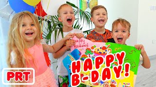 Feliz Aniversário, Niki! Festa de aniversário infantil com Vlad, Diana e Roma