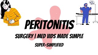 Peritonitis - types, clinical features, diagnosis and management | Surgery | Med Vids Made Simple