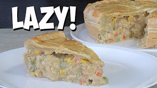 Cheats Chicken Pot Pie - delicious Lazy man's Chicken Pot Pie