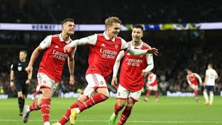 Spurs - Arsenal Premier League Review| North London is red| Odegaard | Partey| Zinchenko| Ramsdale
