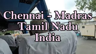 Chennai - Madras , Tamil Nadu , South India , City Tour , Nov.2024. ( 4K )