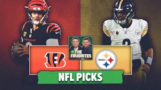 Cincinnati Bengals vs Pittsburgh Steelers BEST BETS! NFL Picks \u0026 Predictions | The Favorites