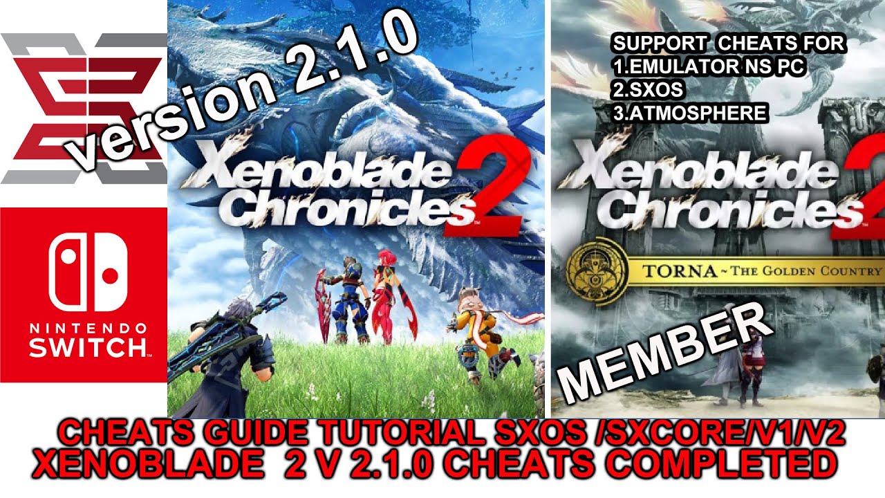 Xenoblade Chronicles 2 Update V 2.1.0 (cheats Completed Sxos ...