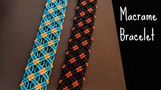 Easy macrame bracelet tutorial