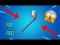 How to get the *DRIVER PICKAXE* for free!