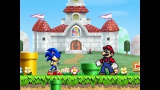 ADD004 MUGEN: Sonic (Me) Vs Super Mario (Stronger AI)