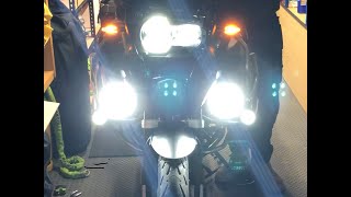 BMW R1250 GSA | How To Fit Denali D4 Lights and Wunderlich headlight protector