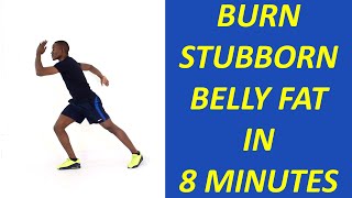 Burn Stubborn Belly Fat Faster | 8-Minute Fat-Burning Standing HIIT Workout