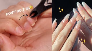 cuticle care/nail care for beginners