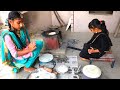 Punjabi Village Girls making Roti on wood fire || Village Life of Punjab India 🖤 Indian rural life