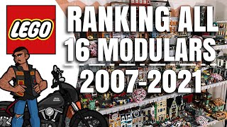 Ranking All 16 LEGO Modulars Buildings| 2007-2021|