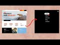 How to Create Responsive Full Screen Overlay Navigation Menu using HTML & CSS