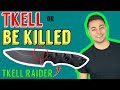 THIS KNIFE CHANGED MY VIEW ON EDC FIXED BLADES!? TKell Knives Raider | Full Review 2022 | Outdoors