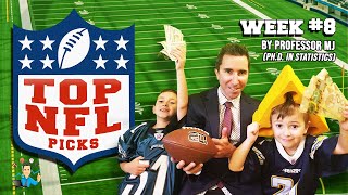 NFL PICKS WEEK 8 (BY UNIVERSITY STATS TEACHER!!!)
