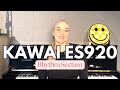 AI Technology in a Digital Piano? | Kawai ES920 Rhythm Section