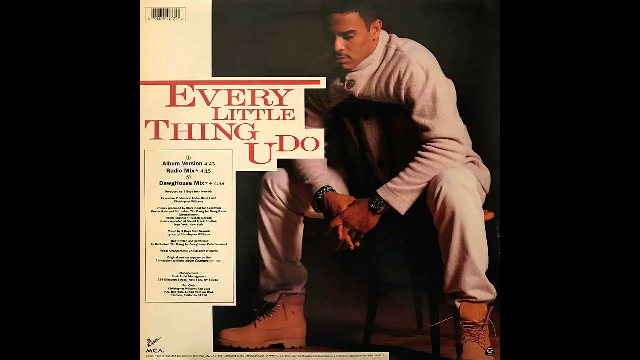 CHRISTOPHER WILLIAMS (QUIET STORM VERSION) EVERY LITTLE THING U DO ...