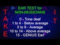 Are you TONE DEAF or MUSICALLY GIFTED? (A FUN test for non-musicians)