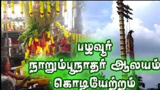 பழவூர் அருள்மிகு நாறும்பூநாத சுவாமி திருக்கோவில் பங்குனி உத்திர திருவிழா கொடியேற்றத்துடன் தொடங்கியது