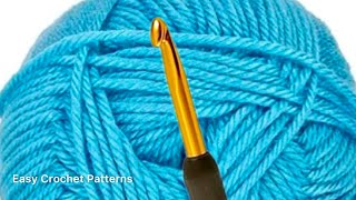 I fell in love with this Crochet Stitch. A simple and elegant crochet pattern