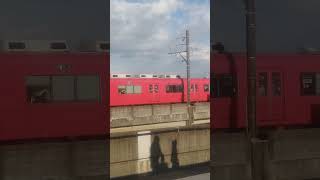 【新羽島駅に着いた🚃折り返し笠松行き♯名鉄6800系6820編成】♯shorts