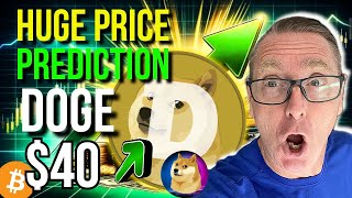 Dogecoin & Bitcoin News Today! Doge $40 Huge Price Prediction